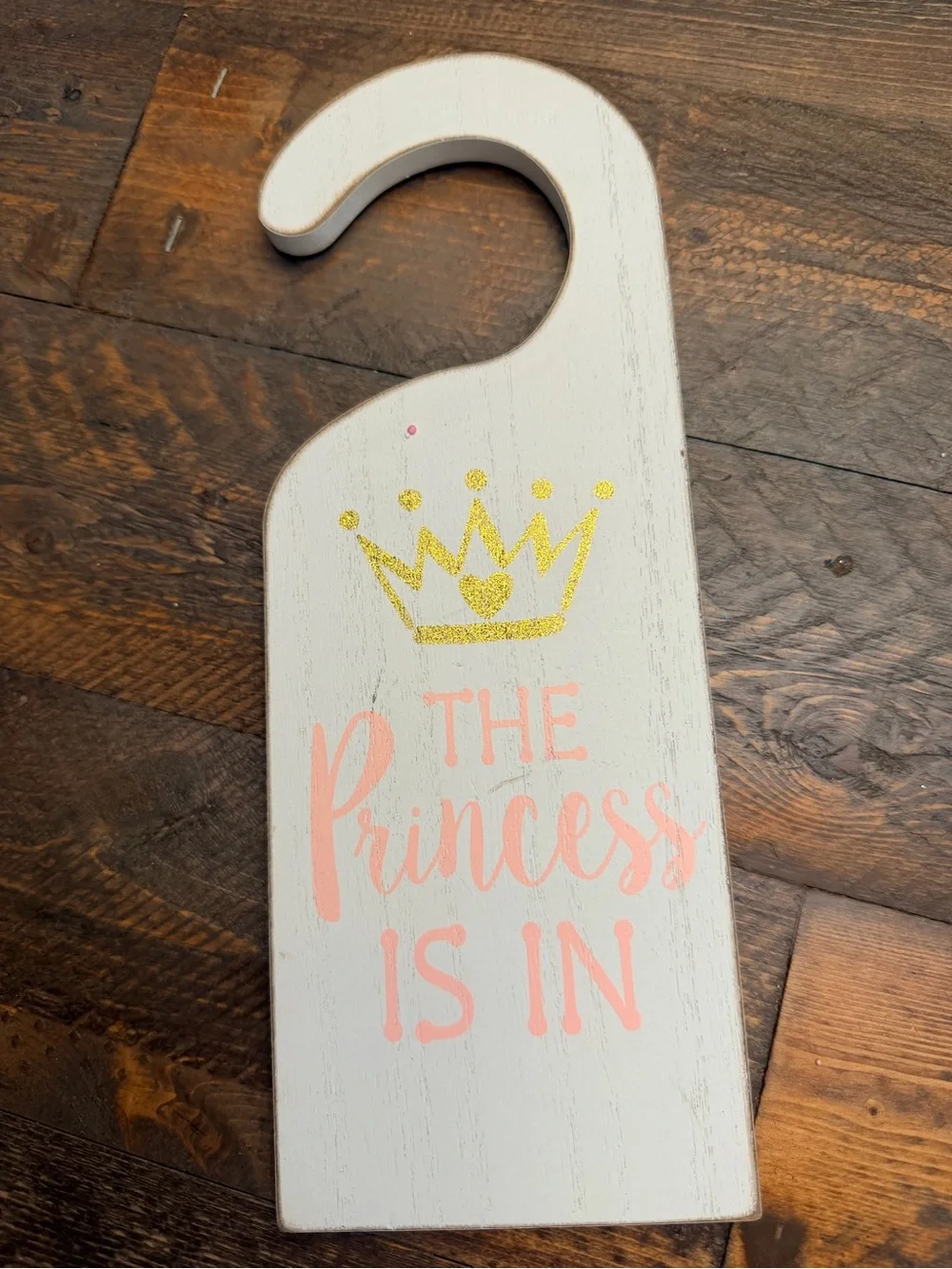 Women Girls Wood Door Hanger 